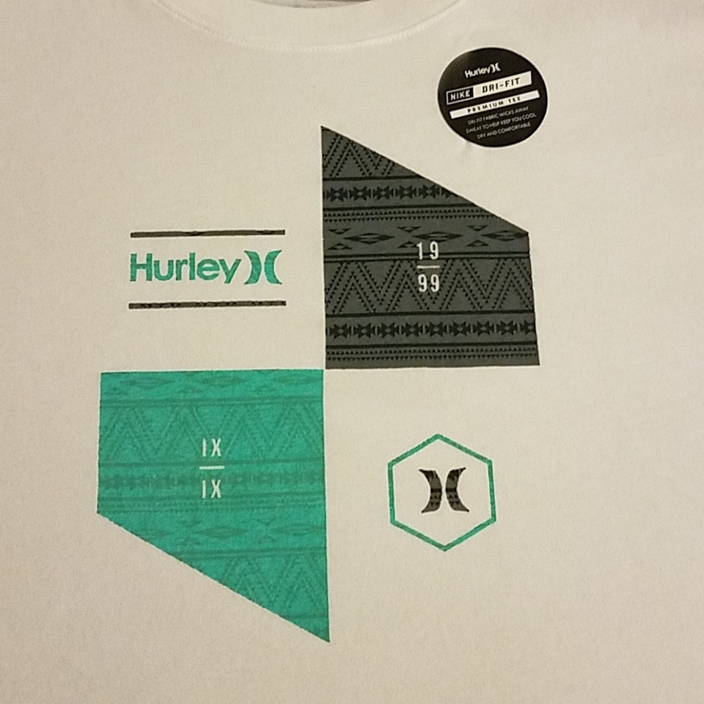 Hurley dri-fit mens shirt xl nwt